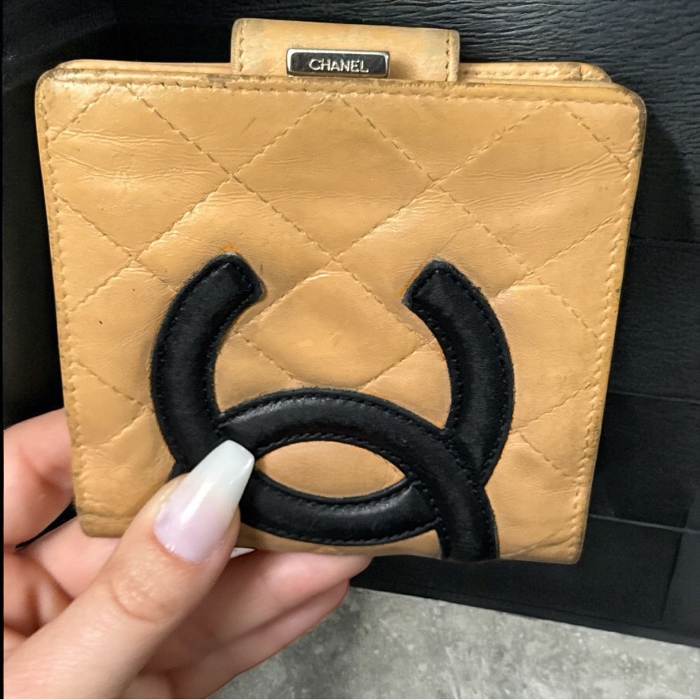 Chanel Quilted Cambone Calfskin Bi-fold Wallet - Picture 3 of 14